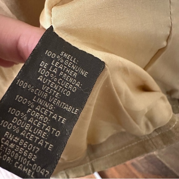 Bebe Vintage Leather Jacket - Picture 9 of 9